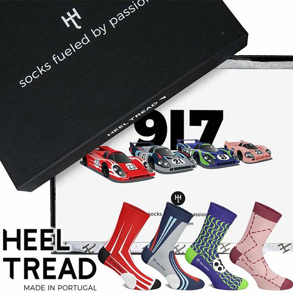 Autosport Web Shop Heel Tread 917 Pack Racing Legends ソックス