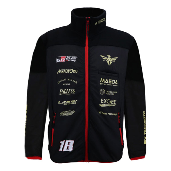 autosport web shop / 勝田貴元 TK フリース ジャケット 2025