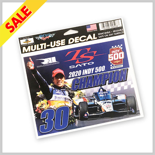 autosport web shop / 佐藤琢磨 インディ500 優勝記念 デカール